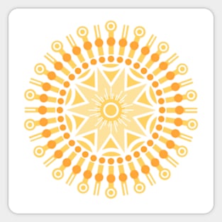 Simple Sun Sticker